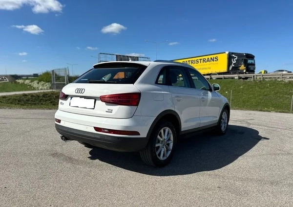 Audi Q3 cena 77900 przebieg: 181000, rok produkcji 2016 z Międzyzdroje małe 301